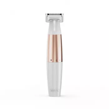 Wahl TRIM and SHAVE 3028668 Aparador de Bikini, recarregável, Molhado e Seco, Branco/Rosa