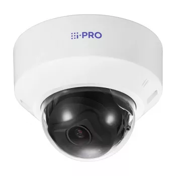 i-PRO WV-U21301-V3L câmara dome interior, 2MP, Full HD, distância focal fixa de 2,0mm, H.265, PoE, IK08, IP30