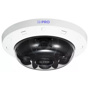 I-PRO Câmara de rede multissensor Série S 4x4 MP 30fps 2,9-7 mm IA IK10 IP66/67 Exterior