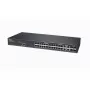 Switch PoE VIVOTEK AW-GEV-288A-370, 24 portas Gigabit, 4 SFP, 370W, para rack, não gerido