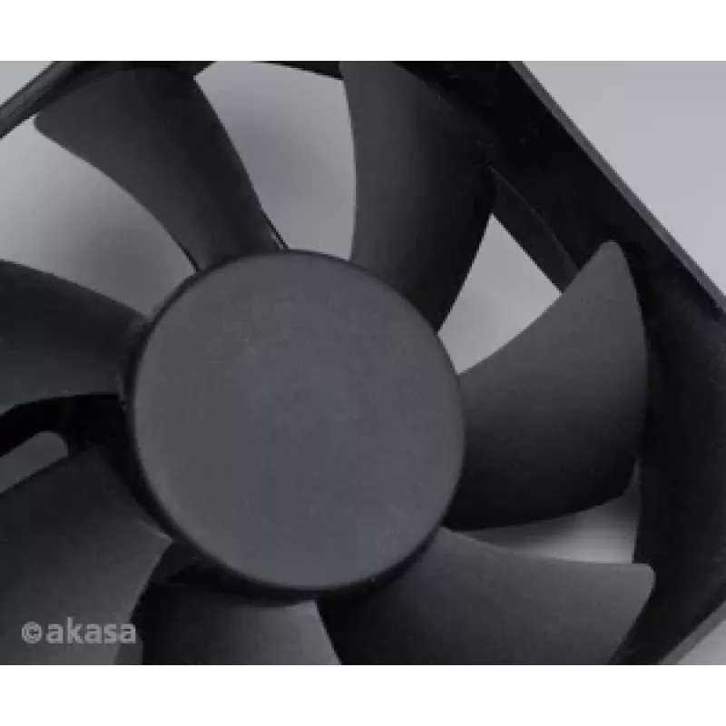 Ventoinha para caixa Akasa AK-181BK-S 80mm preta - 20,21 dB
