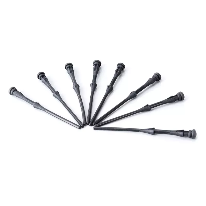 Akasa AK-MX002 suportes antivibração para ventoinhas - preto - borracha - silicone - embalagem de 4