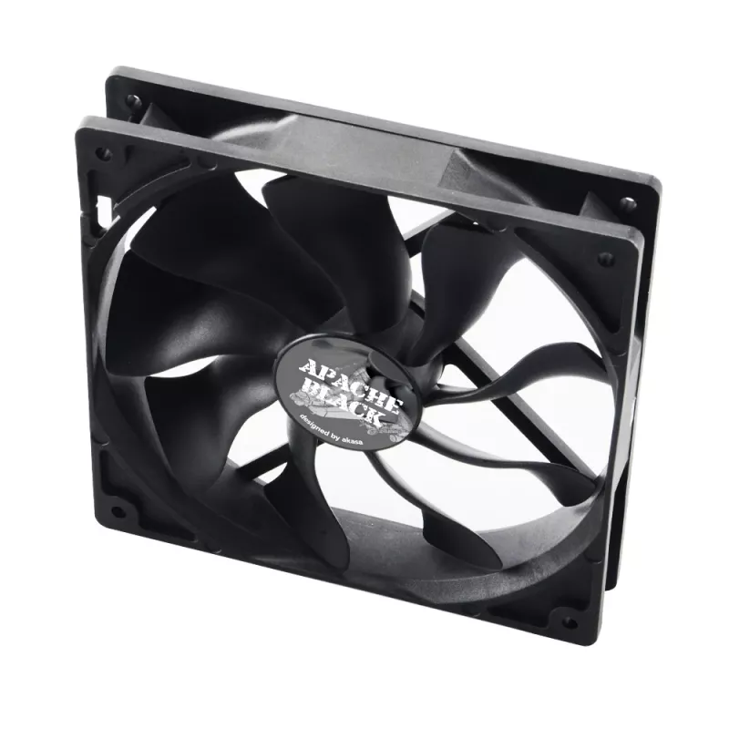 Ventoinha de caixa Akasa Apache AK-FN058 120mm PWM, preta