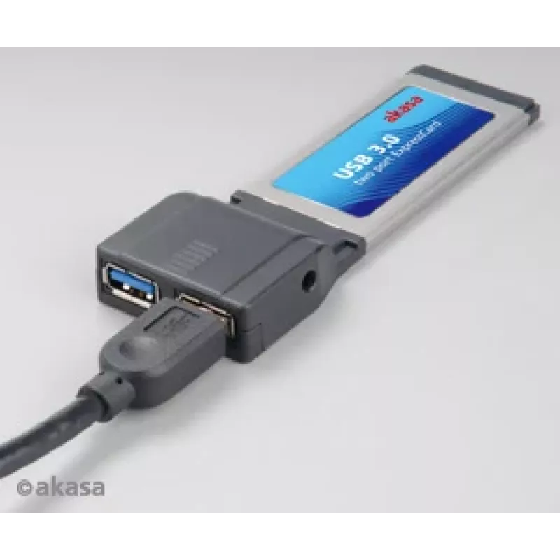 Adaptador Akasa AK-EXCU3-01 USB 3.0 ExpressCard