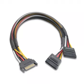 Cabo divisor de alimentação Akasa AK-CBPW05-30 SATA 30 cm preto