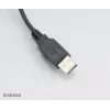 Cabo Akasa AK-CBUB05-10BK USB 2.0 - USB-A para Micro-USB-B - 1m - preto