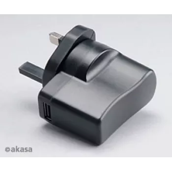 Carregador de viagem Akasa - fonte de alimentação (USB) - branco