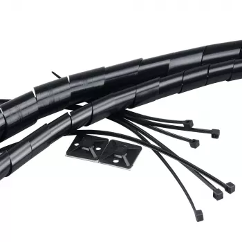 Kit de gestão de cabos Akasa AK-TK-01BK - preto