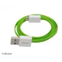 Cabo Akasa PROSLIM USB 2.0 rosa superslim sincronização e carregamento A - Micro B - 1m