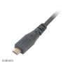 Cabo HDMI High Speed com Ethernet Akasa 1,5m - HDMI Type-A para Micro HDMI - 4K - preto