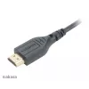 Cabo HDMI High Speed com Ethernet Akasa 1,5m - HDMI Type-A para Micro HDMI - 4K - preto