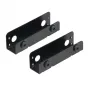 Akasa AK-HDA-08BK adaptador de baía de 5,25 polegadas para 3,5 polegadas - preto