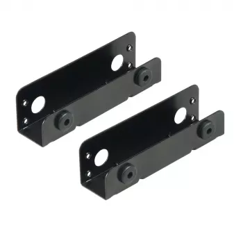 Akasa AK-HDA-08BK adaptador de baía de 5,25 polegadas para 3,5 polegadas - preto