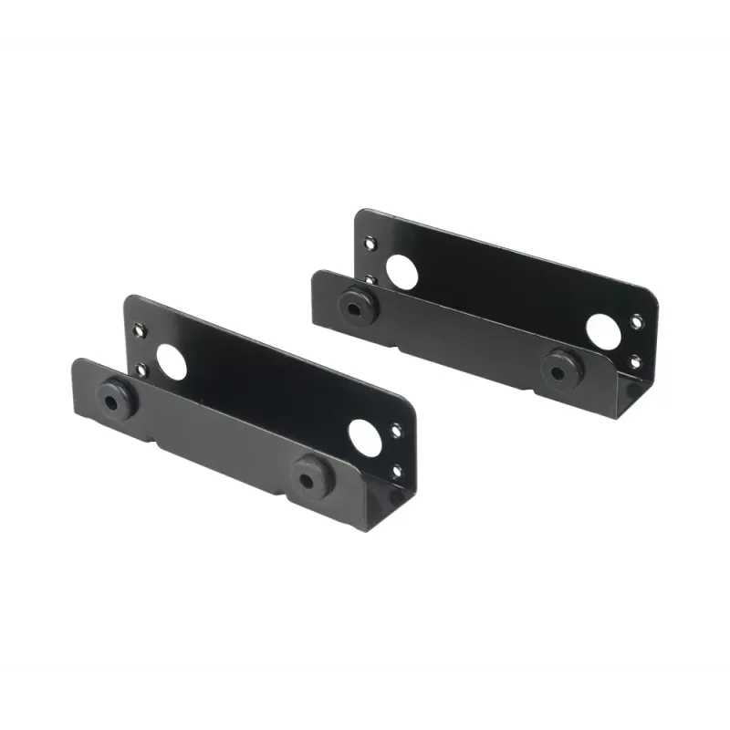 Akasa AK-HDA-08BK adaptador de baía de 5,25 polegadas para 3,5 polegadas - preto