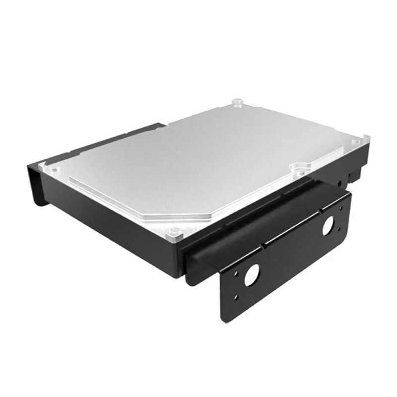 Akasa AK-HDA-08BK adaptador de baía de 5,25 polegadas para 3,5 polegadas - preto