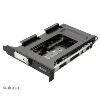 Akasa Lokstor M23 - rack de armazenamento móvel - 2,5 polegadas (6,4 cm)