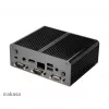 Caixa de mini PC sem ventoinha Akasa Newton T para Intel NUC (UCFF/Thin Mini-ITX) - sem fonte de alimentação - preta