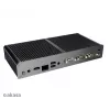 Caixa NUC sem ventoinha Akasa Tesla T - preta - UCFF - USB
