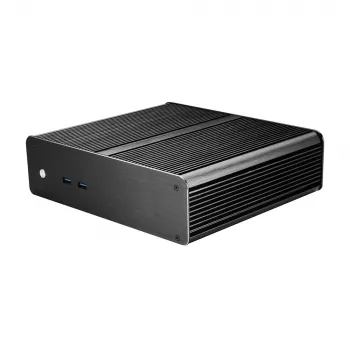 Caixa de PC Akasa Euler T mini tower preta Mini-ITX alumínio 2,5 polegadas