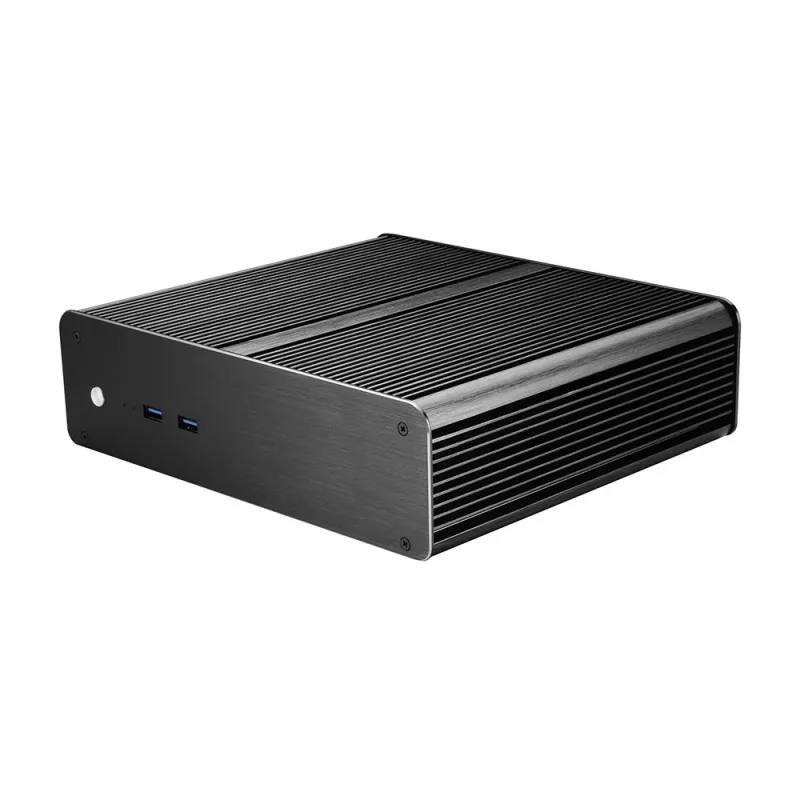Caixa de PC Akasa Euler T mini tower preta Mini-ITX alumínio 2,5 polegadas