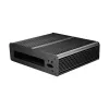 Caixa de PC Akasa Euler T mini tower preta Mini-ITX alumínio 2,5 polegadas