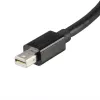 Adaptador de vídeo Akasa Mini DisplayPort macho para HDMI fêmea - 4K@30Hz, preto