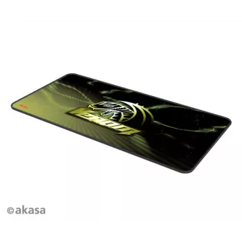 Tapete de rato gaming Akasa AK-MPD-03YL Pattern Rubber - amarelo/preto, 320x270x3 mm