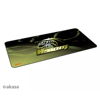 Tapete de rato gaming Akasa AK-MPD-03YL Pattern Rubber - amarelo/preto, 320x270x3 mm