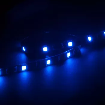 Akasa Vegas M AK-LD05-50BL Faixa LED azul para iluminação de caixa de PC, 50 cm, magnética, 12V