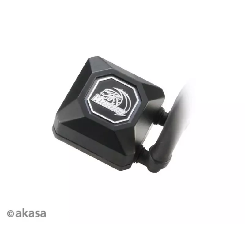 Akasa Venom A20 All-in-One Liquid Cooler 240 mm 2 ventoinhas de 120 mm LED branco