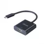 Adaptador de vídeo externo Akasa - USB-C para HDMI - 4K@60Hz - preto