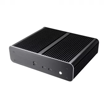 Caixa Akasa Euler TX Thin Mini-ITX sem ventoinha - alumínio - preto