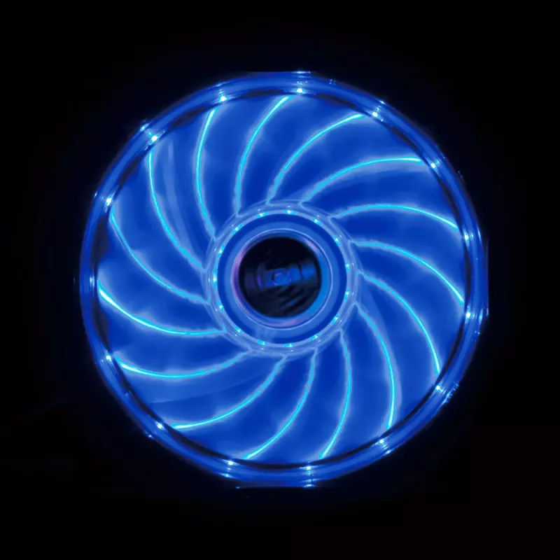 Ventoinha de caixa Akasa Vegas AK-FN091-BL 120 mm LED azul