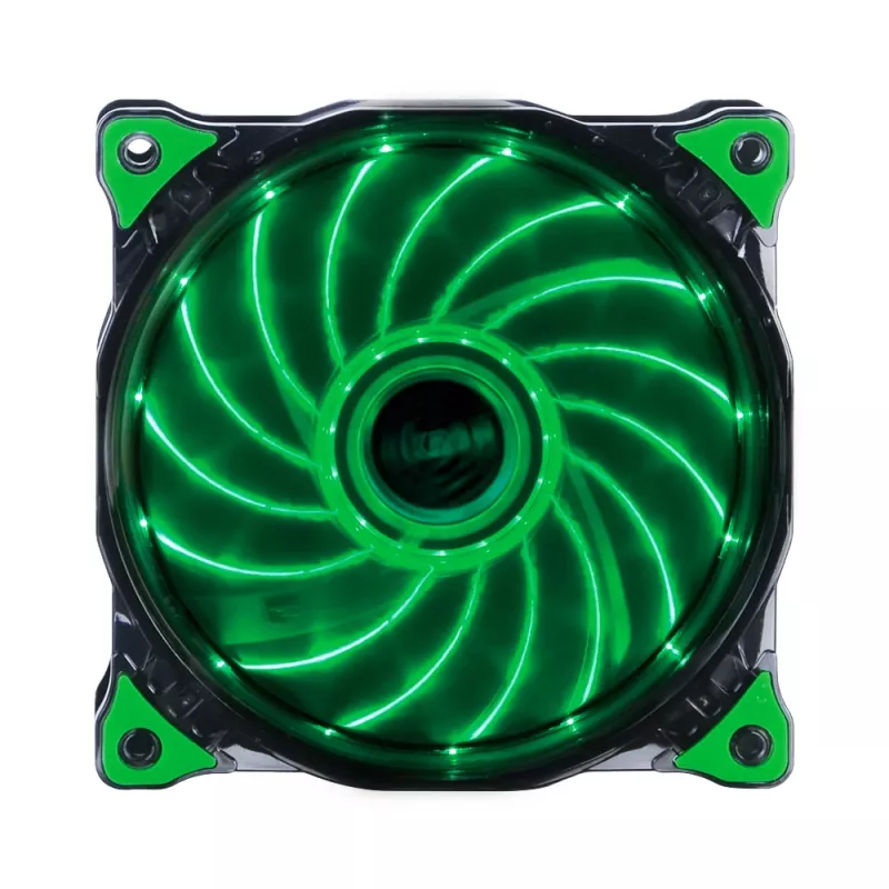 Ventoinha de caixa Akasa Vegas AK-FN091-GN 120 mm LED verde