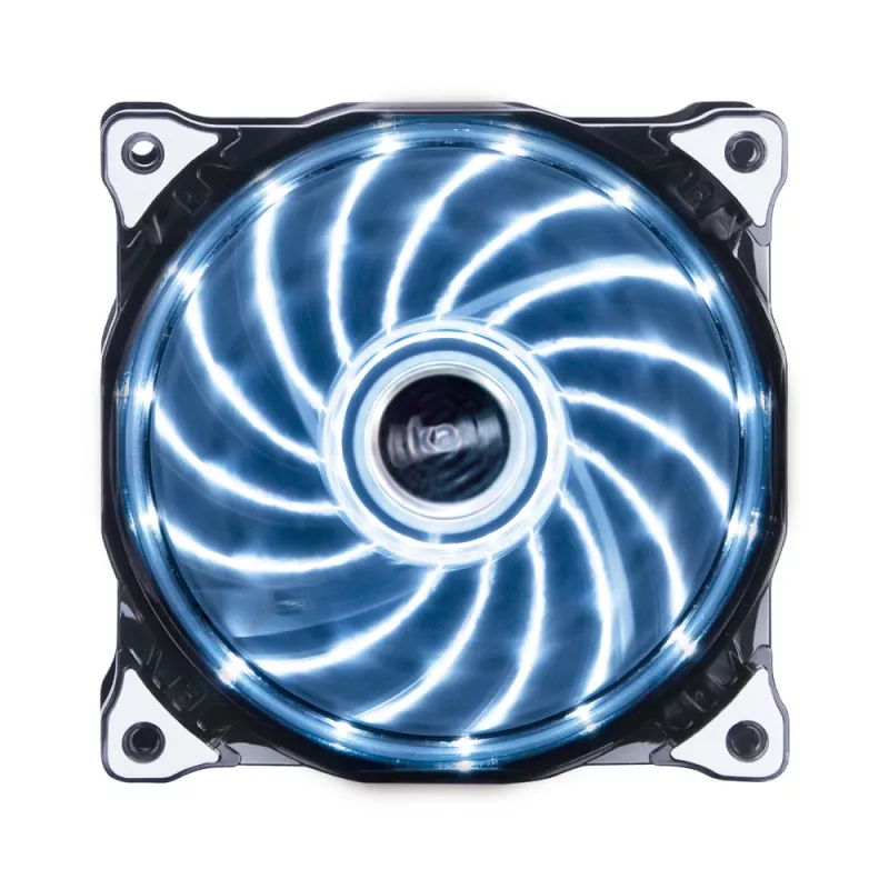 Ventoinha de caixa Akasa Vegas AK-FN091-WH 120 mm - LED branco
