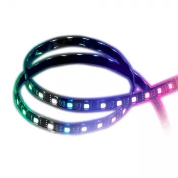 Akasa Vegas MBW Faixa LED RGBW universal 500 mm 5 pinos RGBW / Molex 4 pinos 12V 0,7A