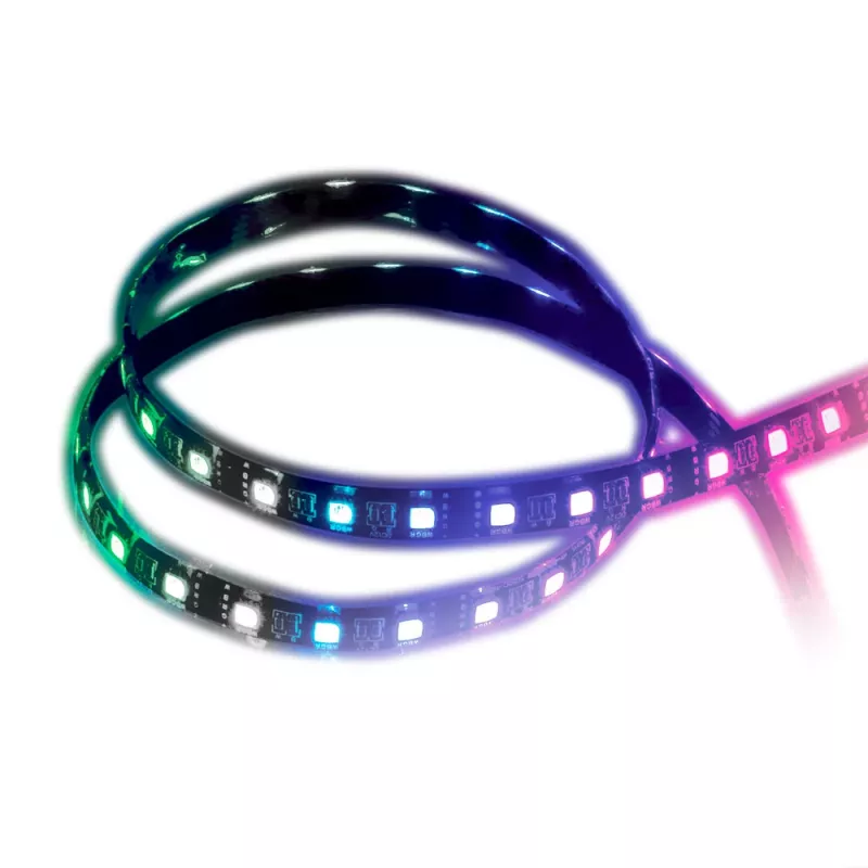 Akasa Vegas MBW Faixa LED RGBW universal 500 mm 5 pinos RGBW / Molex 4 pinos 12V 0,7A