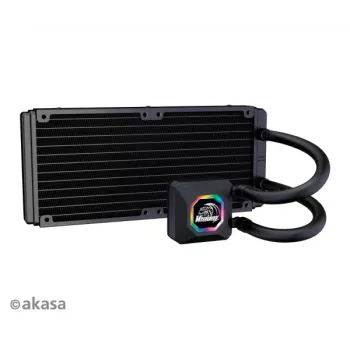 Arrefecedor de CPU líquido All-in-One Akasa Venom R20 240 mm preto