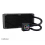 Arrefecedor de CPU líquido All-in-One Akasa Venom R20 240 mm preto