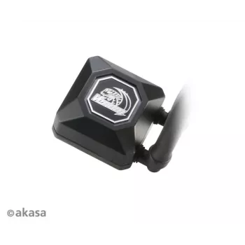 Arrefecedor de CPU líquido All-in-One Akasa Venom R20 240 mm preto