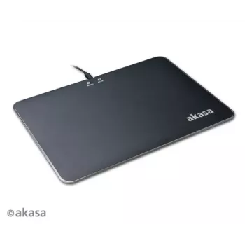Tapete de rato gaming Akasa Vegas X9 LED, 350 x 250 mm, USB, preto (AK-MPD-04RB)