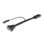 Cabo adaptador Akasa AK-CBHD18-20BK HDMI para VGA 0,2 m preto