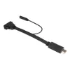 Cabo adaptador Akasa AK-CBHD18-20BK HDMI para VGA 0,2 m preto