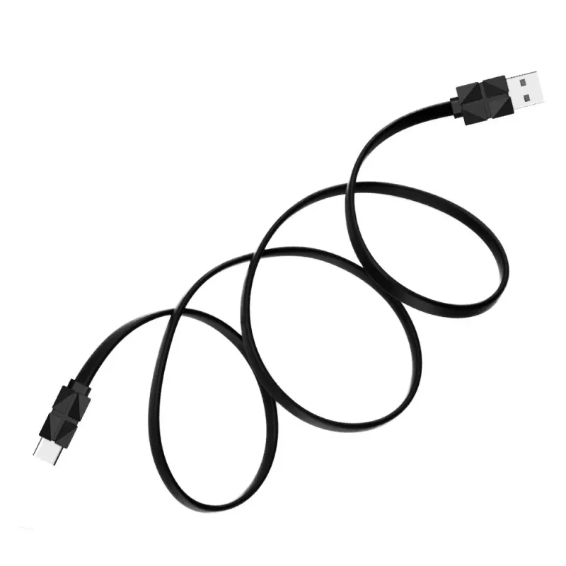 Cabo Akasa AK-CBUB43-10BK USB 2.0 - USB-C para USB-A - 1 m - preto