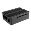 Caixa Akasa Pi-4 - alumínio anodizado - preto