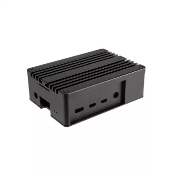 Caixa Akasa Gem Pro Pi-4 Extended em alumínio com módulos térmicos para Raspberry Pi 4 Model B