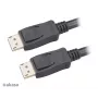 Cabo Akasa AK-CBDP23-50BK DisplayPort 1.4 5 m preto