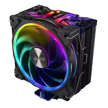 Dissipador CPU Akasa Soho H4, 120 mm, 500-2000 RPM, 31,8 dB, 52,91 CFM