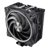 Akasa Soho H4 Dissipador de CPU, 120 mm, 500-2000 RPM, 31,8 dB, 52,91 CFM