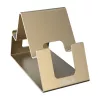 Suporte Akasa Aries Pico em alumínio para smartphone e tablet dourado
